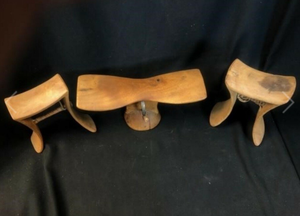 3 Antique Vintage African Turkana & Pokot Wooden Head Rests | eBay