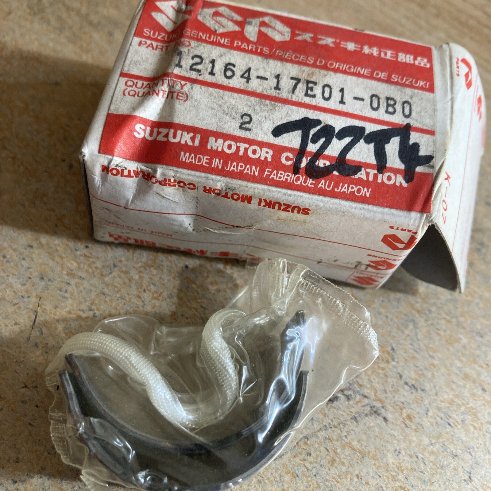 Coussinet de bielle Suzuki 12164-17E01-0B0 d'origine pour moto GSF 600 Bandit et GSXF