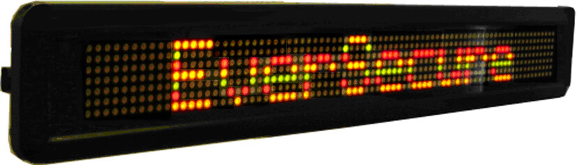 1line Led Sign 1 Line Color LED Scrolling Message Display moving Sign 26