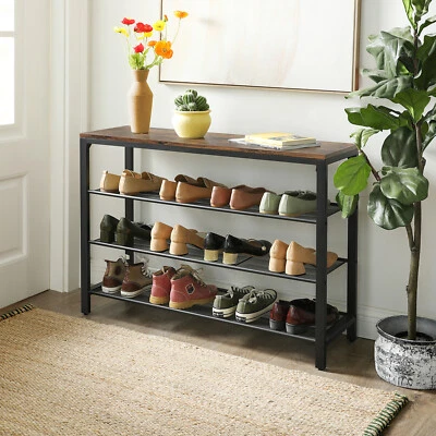 Schuhregal Schuhablage, Schuh-Organizer mit 3 Ebennen Wohnzimmer Vintage LBS14BX - Bild 1 von 4