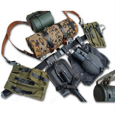 WW2 GERMAN ARMY ELITE SOLDIER EQUIPMENT 98K POUCH BAG FIELD GEAR
