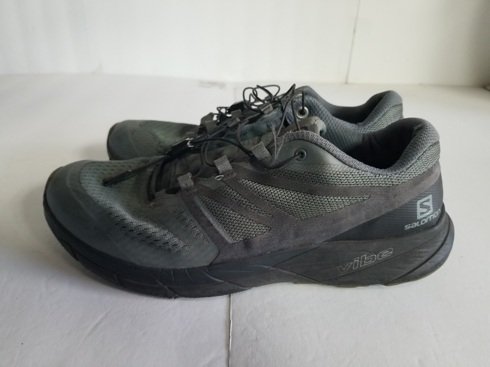 Salomon Sense Ride 2 Men's Running Shoe Size 8.5 Gray Look At Pics eBay