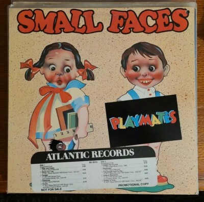 Small Faces PLAYMATES 1977 PROMO LP Atlantic Records W/INNER EX/EX RARE CLEAN