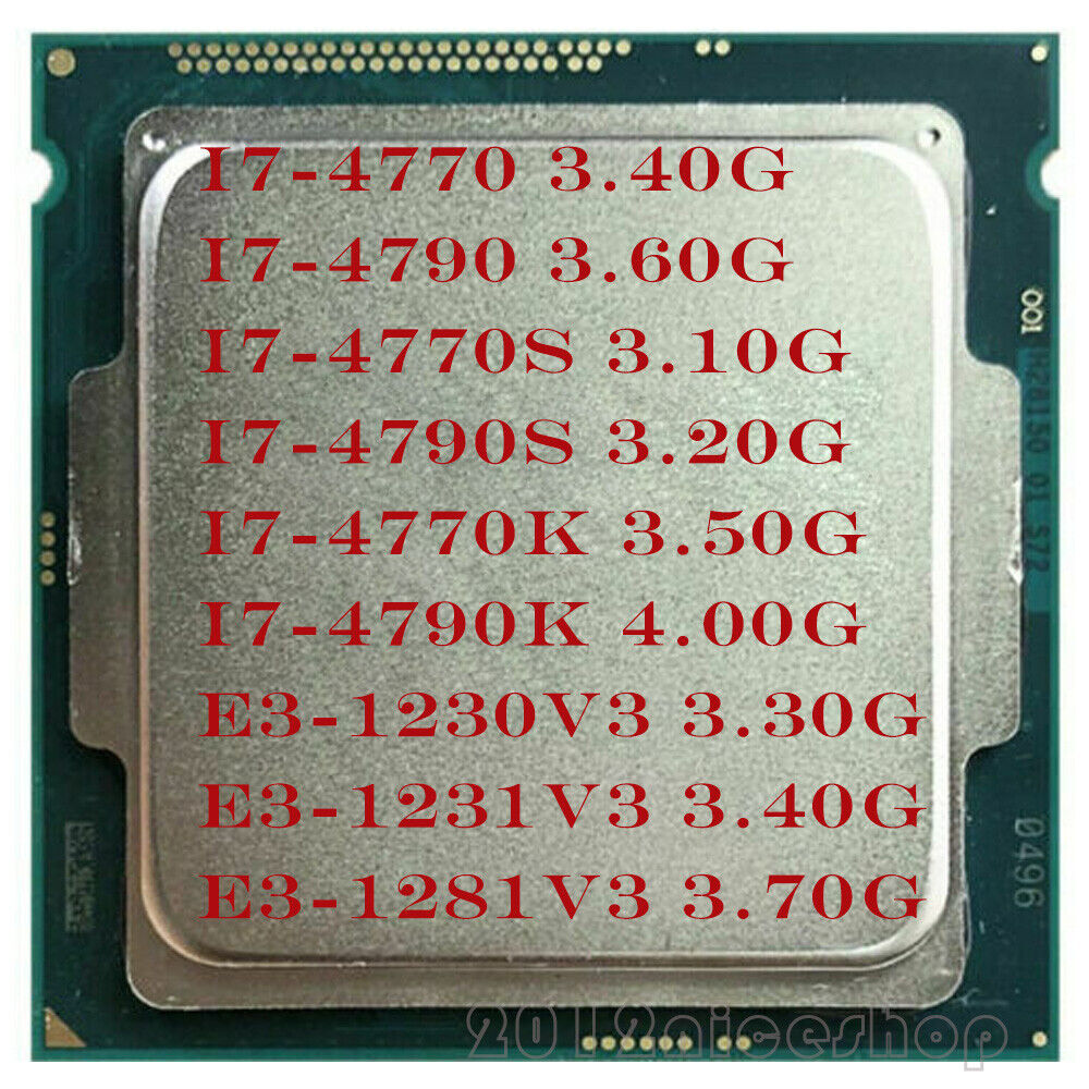 LOT Intel Core i7-4770 i7-4790 i7-4770S i7-4790S i7-4770K i7-4790K