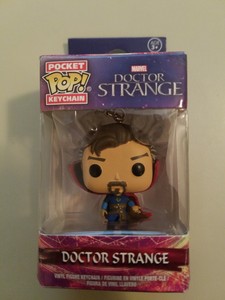 doctor strange funko pop keychain