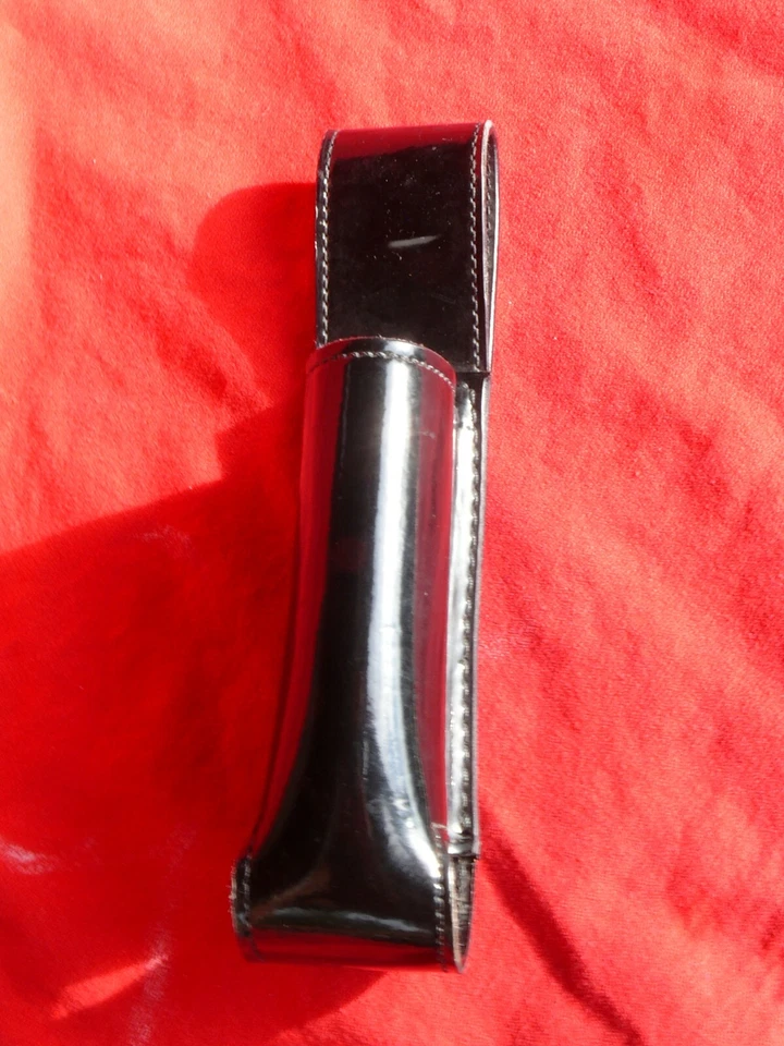 UTILITY BELT 8 PIECE LOT Law Enforcement Police Leather Carrying Pouches - Image 3 of 4