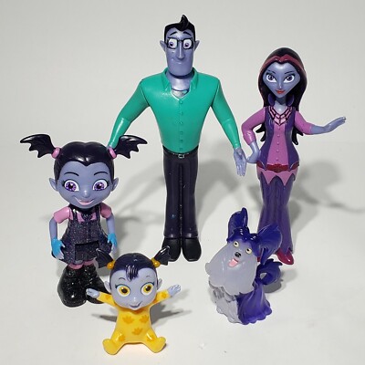 Lot of Disney Junior Vampirina Fangtastic Friends Family Figures