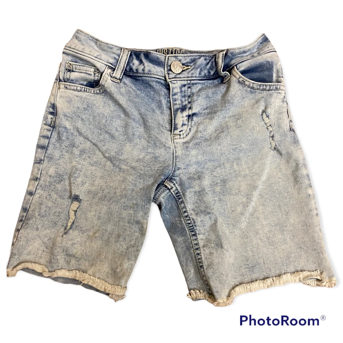 Justice jean shorts hotsell