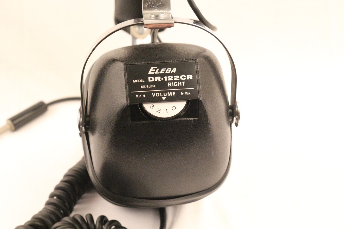 ELEGA エレガ DR-232CH 昭和レトロ ビンテージヘッドホン エレガ ELEGA