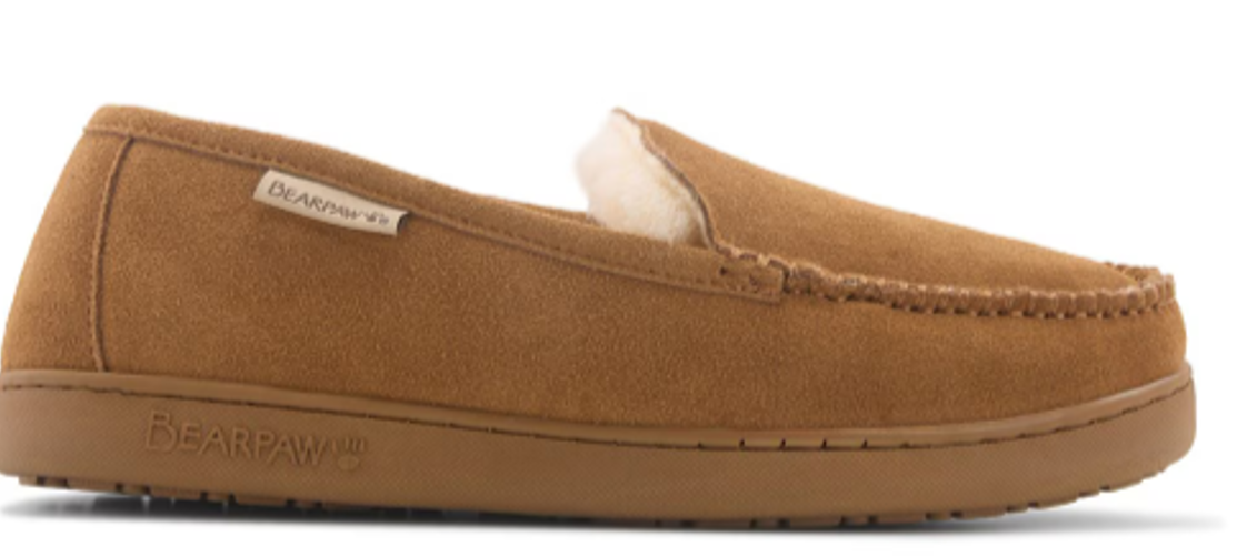 Man Bearpaw Brian Slipper Suede Slip on entry 3189 Color Hickory