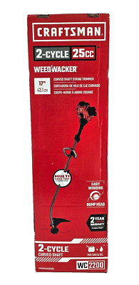 Trimmer Line Craftsman Gas Weed Trimmer Craftsman 2-Cycle 25cc 17