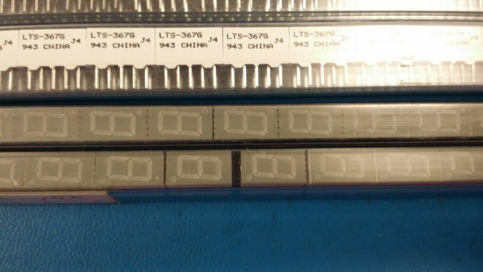 (35) LTS367G, LTS-367G Display Segmented Module 1DIGIT 8LED Green CC 10 ...