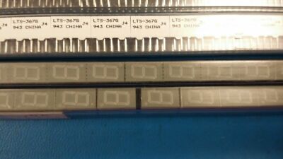 (35) LTS367G, LTS-367G Display Segmented Module 1DIGIT 8LED Green CC 10-Pin ROHS