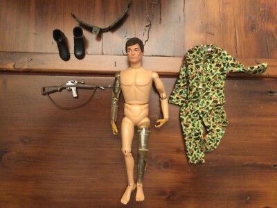 vintage GI joe 1964 with Atomic robotic arm and leg
