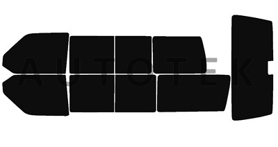 PreCut All Side + Rear Window Any Tint Shade % For Volkswagen Euro Van 1993-2003