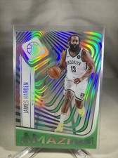 2020-21 Panini Illusions Amazing Emerald #9 James Harden Acetate