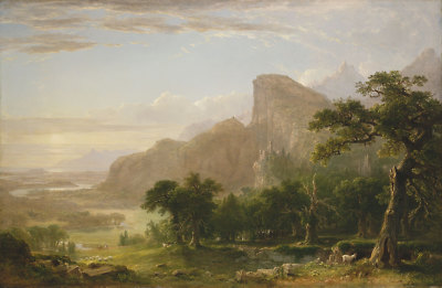 Asher Brown Durand: ''Landscape-Scene from 'Thanatopsis''' (1850) - Fine Art Print
