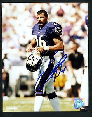Rod Woodson Signed Autographed x 10 Photo Baltimore Ravens