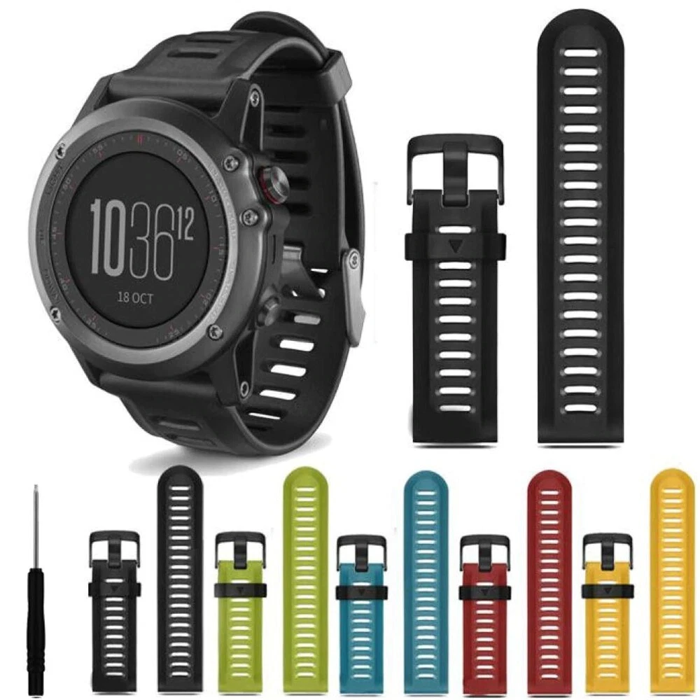 Correa de reloj Garmin Fenix 6 Pro 6S Pro 6X Pro Plus silicona 26