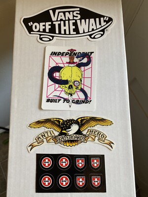 Independent Vans Antihero Bones Skateboards Sticker Pack