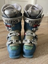 Tecnica Scarponi da Sci Vento 8 Easy Fit 240 - 245, Uomo Taglia da 6 a 6,5, Blu Flex 284