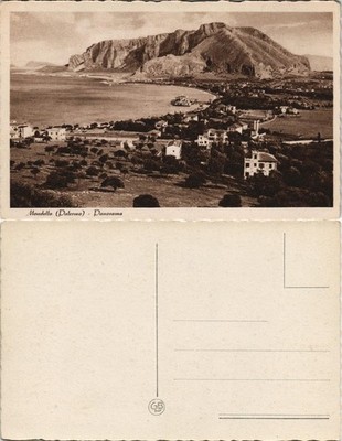 Palermo Palermo (Palermu) Mondello (Palermo) Panorama-Ansicht 1930