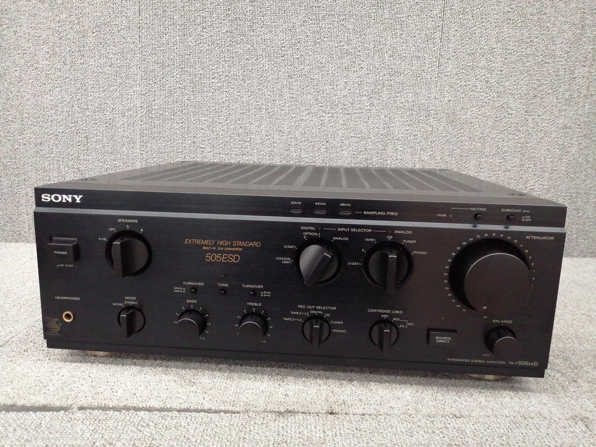 【美品】SONY ソニー TA-F505ESD SONY TA-F505ESD Maintenance item at repair center | eBay