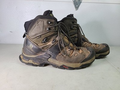 Salomon Quest 4D 2 GTX Gore-tex Waterproof Hiking Hi Boots Men s 12 Brown