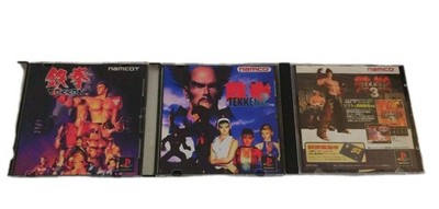 Tekken 1+2+3  Playstation 1 Japanisch NTSC-J ps 1 Nur cds NAMCO