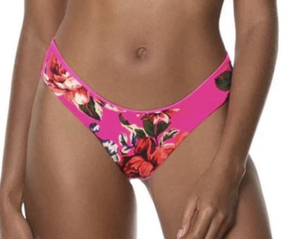 MAAJI FUCHSIA AGATE VALERY DOUBLE V BIKINI BOTTOM Sz Small New