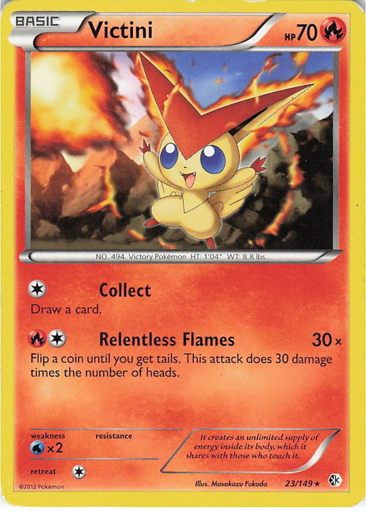 Victini Rare Boundaries Crossed 23/149 MP