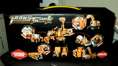 BIG MO'S TOYS Trans Truck Engineering: 5 Construction Vehicles: Transforming Kit
