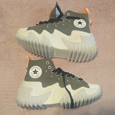 Converse Run Star Motion Green High Top Lace Up Sneaker A04171C Men