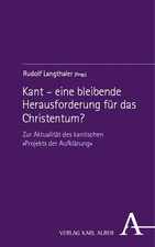 Kant - eine bleibende Herausforderung für da...