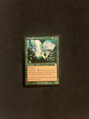 #ad Arrogant Wurm Torment Magic MTG Cards LP $2.99