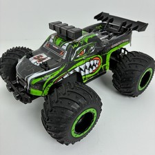 Remote Control Monster Truck for Kids: Off-Road RC Car with Headlights Body Li 
