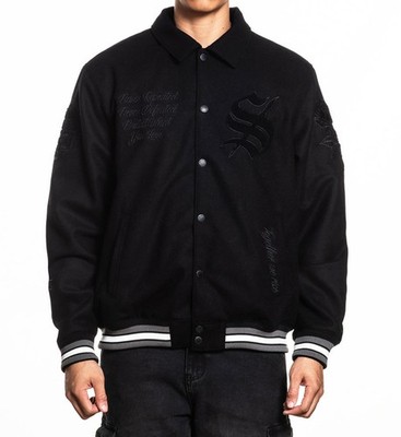 Sullen Clothing Collegejacke Art Scholar Varsity Jacket Baseball Übergangsjacke