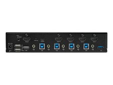 StarTechcom KVM Switch HDMI a 4 porte Monitor singolo 4K 60Hz Ultra HD HDR