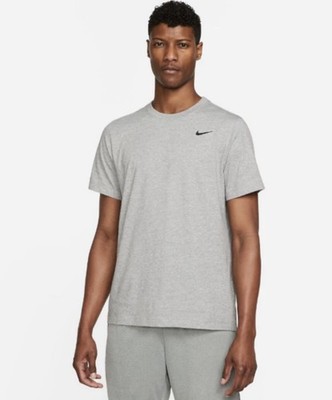 NEW Nike Dri-Fit Legend Cotton Blend T-Shirts Gray AR6029-063 Size Large