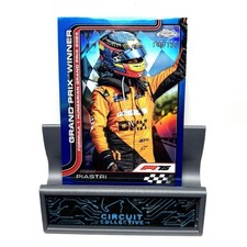2025 Topps Chrome F1 Oscar Piastri Hungary GP Winner Blue Refractor /150 #105