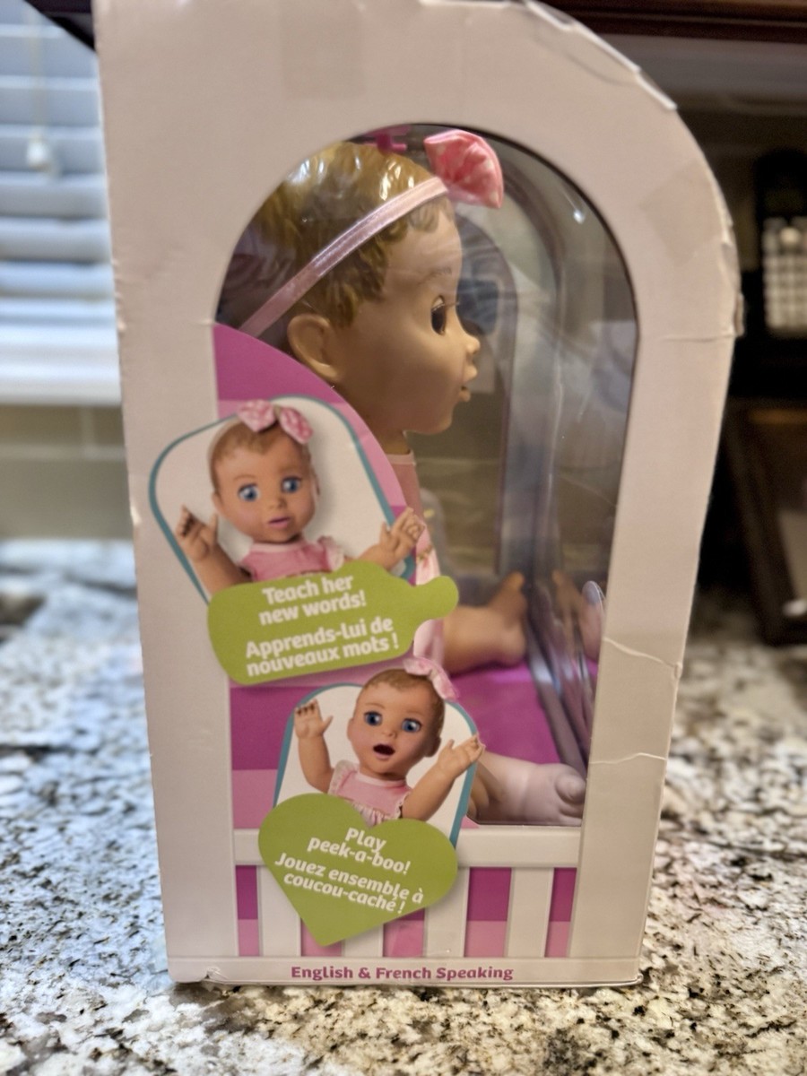 LuvaBella Baby Doll Interactive Realistic Expressions & Actions