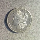 1890-CC AU Morgan Silver Dollar (002)