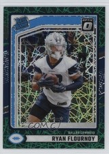 2024 Donruss Rated Rookie Optic Preview Green Velocity Prizm Ryan Flournoy 1k9t