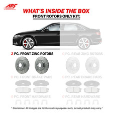 PowerStop AR8769EVC | Front Disc Brake Rotor (Vehicle Custom Fit