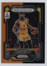 2023 Panini Prizm Turkish Airlines EuroLeague Basketball Lorenzo Brown #59 19bd