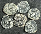 Cincin19, LOTS, Beautiful Lot of 6 White Monogram, Philip II