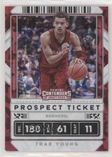 2020-21 Contenders Draft Picks Variation Cracked Ice Ticket 22/23 Trae Young 1u6