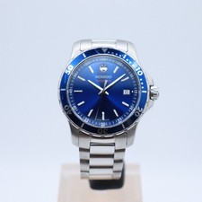 MOVADO SERIES 800 MODEL 2600137 SILVER/BLUE