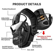 Elektronischer Gehörschutz Howard Leight Impact Sport Schießen Ohrenschützer