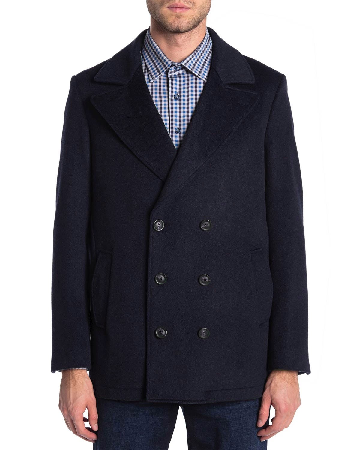 Шерстяной жакет Jack Victor Mens Kai 40 обычный темно -синий - 695 новозеландских долларов 38190₽